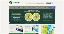Desktop Screenshot of farmaciamasnatural.com.ar